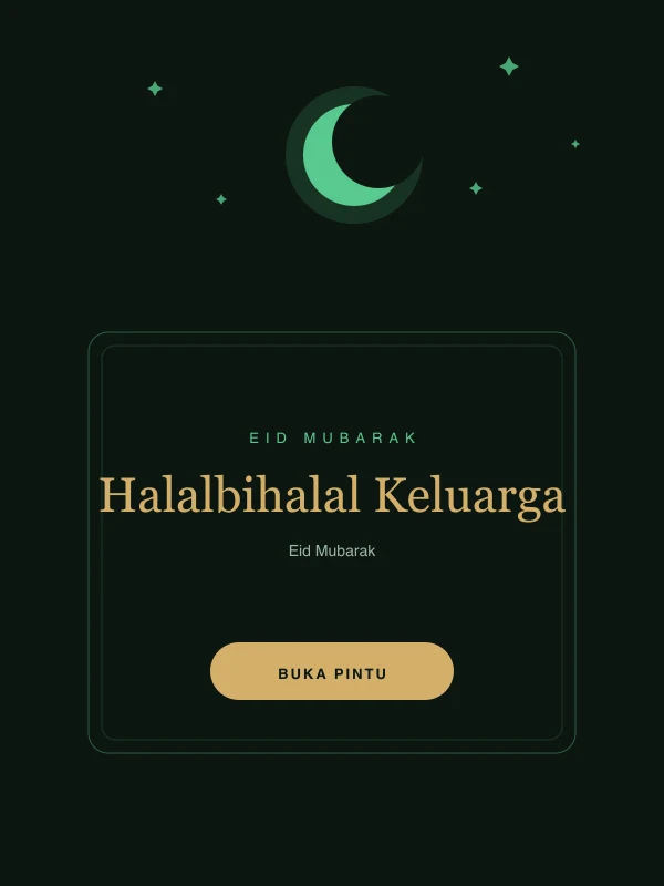 Template Eid Mubarak